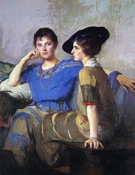 Edmund Charles Tarbell Sisters China oil painting art